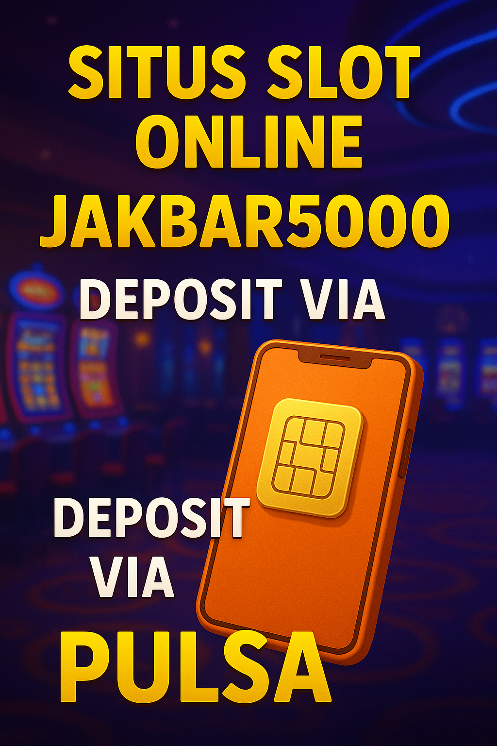 Situs Slot Online Jakbar5000 Deposit via Pulsa