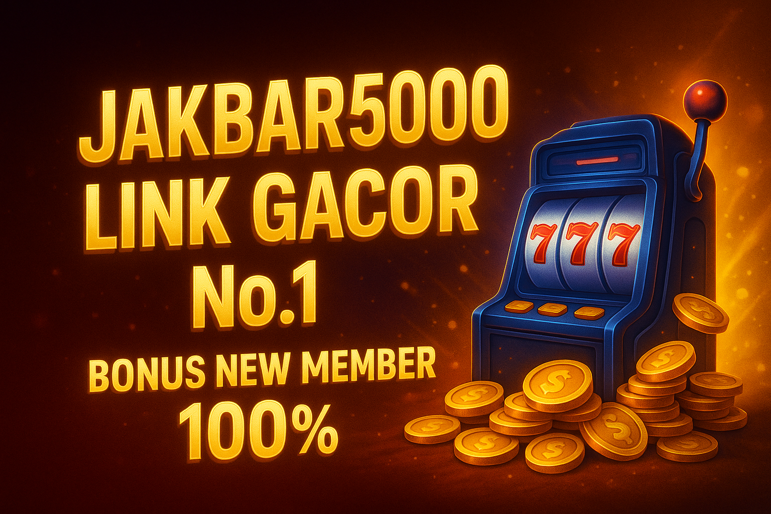 JAKBAR5000 | Tempat Hiburan Bermain Slot Online Terbaik dan Terpercaya 2025